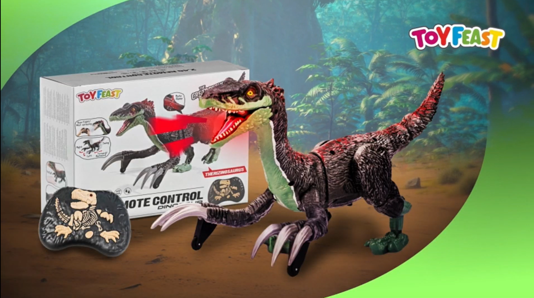 【EC dinostore】バイオレントコリジョン15ポンド Amazon.com: Remote Control Dinosaur Toy for Kids - RC Dinosaur